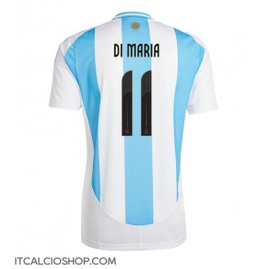 Argentina Angel Di Maria #11 Prima Maglia Copa America 2024 Manica Corta